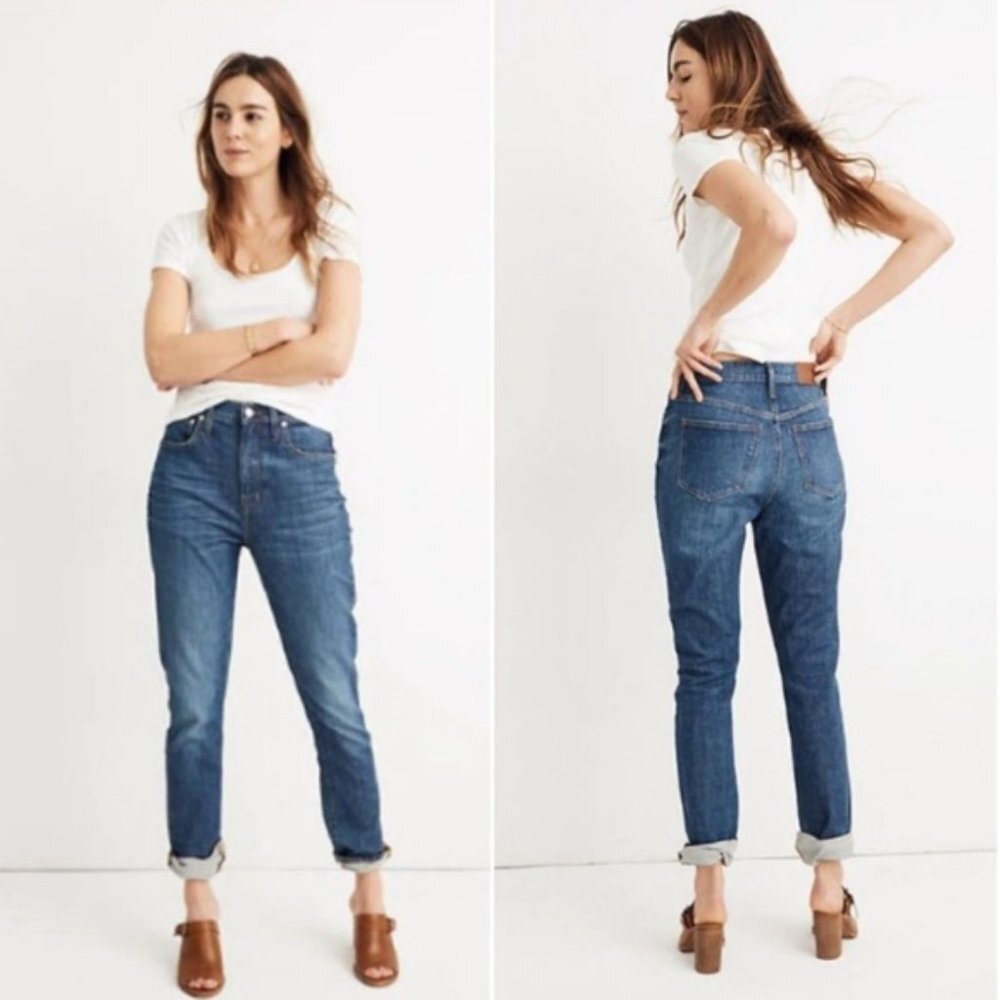 NWT Madewell High Rise Slim Boy Jean